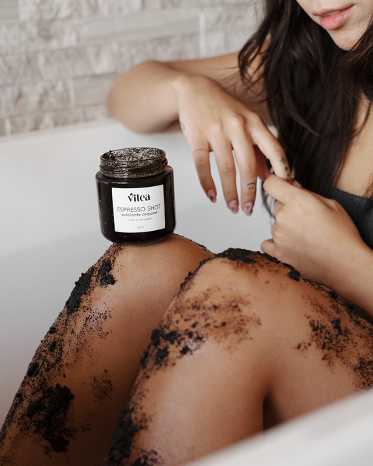Combo de exfoliantes corporales Vitea, Mojito Slush y Espresso Shot